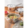 Caçarola Tramontina Brava Aço C/ Tampa E Alças 20Cm 2,9L
