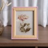 Porta-Retrato Wolff Trancado Rustico Rosa Mdf 15X20Cm 62110 