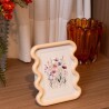 Porta-Retrato Wolff Ondelle Creme Mdf 10X15Cm 62172