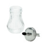 Açucareiro Lyor Vidro C/ Tampa Dosadora De Aço Inox 200Ml