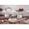 Caçarola Tramontina Brava Inox C/ Tampa E Alças 20Cm 3,6L