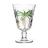 Cnj Wolff Jarra 6 Tçs Palm Hand Painting Cristal 1,3L/240Ml