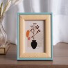 Porta-Retrato Wolff Trancado Rustico Azul Mdf 10 X15Cm 62108 
