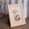Porta-Retrato Wolff Trancado Rustico Rosa Mdf 15X20Cm 62110 