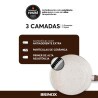 Jg De Panelas Brinox 6 Pçs Ceramic Life Smart Plus Vanilla