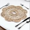Sousplat Wolff De Sisal Flor 32Cm 29229
