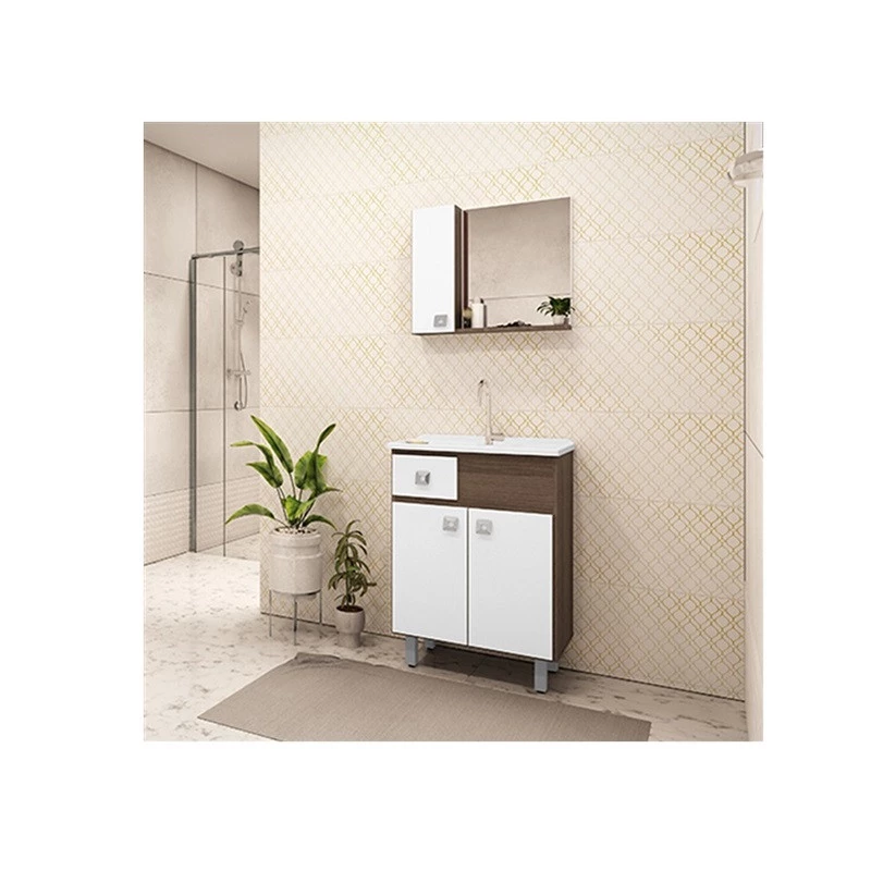 Conjunto Gaam Essenza 600 Com Pé Tinto Branco - 20011