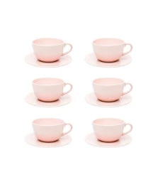 CONJUNTO DE CHA OXFORD MILENIAL ROSA 12PCS AY12-5501