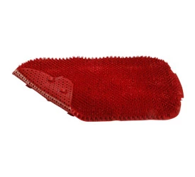 Tapete Felpudo Astra em Pvc 57x34 cm Bordô Es4brd