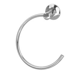 Porta Toalha de Rosto Shine Thin Cromado Leão 10202