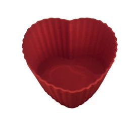FORMA CUPCAKE YAZI SILICONE CORACAO C/ 6UND 19350-YPN07