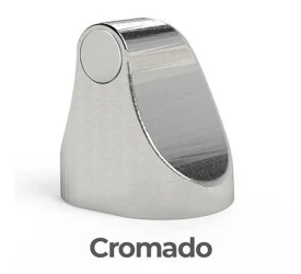 Trava Porta Magnético Comfort Door Cromado 00056