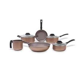 Conjunto De Panela Brinox Safira Fendi 6 Peças 7724/101
