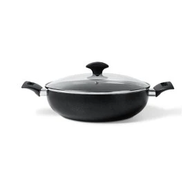 WOK BRINOX 3,55L COM TAMPA E ALÇAS MASALA-PT 7120/163