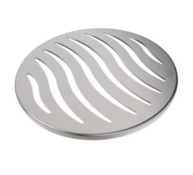 Grelha Tigre Redonda Inox 100mm 27471340