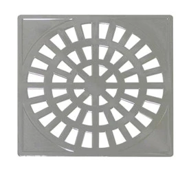 Grelha Astra Quadrada Cromada 15x15 GR18