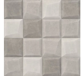 Porcelanato Retificado Lef Rox City Cement 3D 72x72 72725 