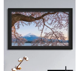 Quadro Decorativo Plasbil Médio Lago Kawaguchi QDM047
