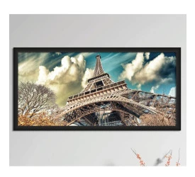 Quadro Decorativo Plasbil Grande Torre Eiffel QDG009