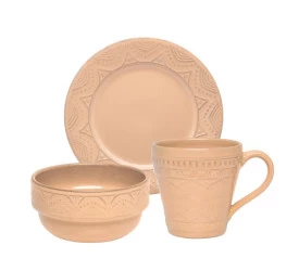 CONJUNTO LANCHE OXFORD 3PÇS SERENA NECTARINA  NM07-7606
