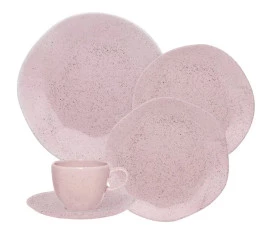 APARELHO DE JANTAR/CHA OXFORD 30PÇS PINK SAND - RA30-9508