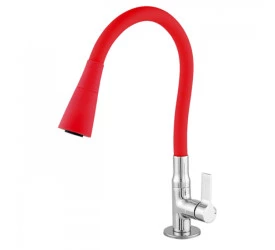 Torneira Leão Cozinha Mesa Dn15 C70 Color Duo Red 6412-6367