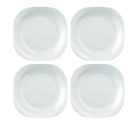 Jogo de 4 Pratos Rasos Opaline Plaza Nadir 011323