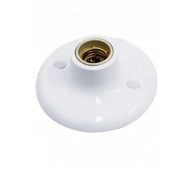 PLAFON TASCHIBRA E-27 PORCELANA BRANC0 02080009-01
