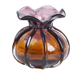Murano Trouxinha Bicolor 10x11 cm Ametista L’hermitage 26250