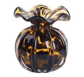 Murano Trouxinha Bicolor 12x12 cm Marrom L’hermitage 26255
