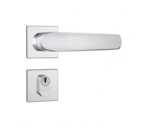 Fechadura Stam 803/09 Roseta Quadrada Externa Inox 