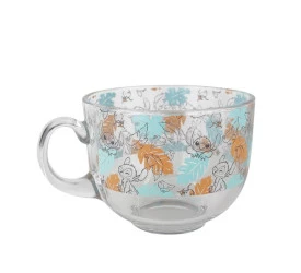 Caneca Yangzi de Vidro Jumbo Stitch 450ml 30030