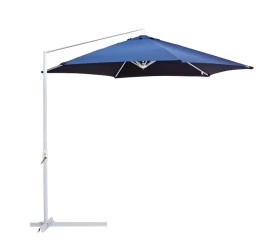 Ombrelone com Base Malibu Mor 3m Azul 009002