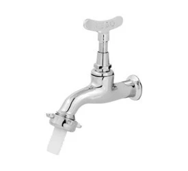 Torneira Para Jardim Cromada Com Bico Leão 1130