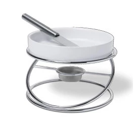 Rechaud Brinox Para Queijo Brie 4 Peças 1256102
