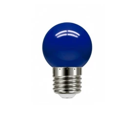 Lâmpada Led Bolinha Azul 1W 127V Tbl 5 Taschibra 11080080