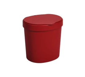 Lixeira para Pia Coza Vermelha Basic 2,5L 109060465