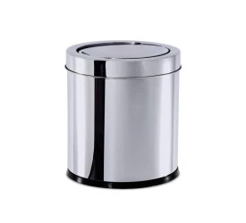 LIXEIRA BRINOX C/ TAMPA BASCULANTE 5,4L INOX