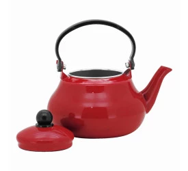 CHALEIRA YAZI ESMALTADA TRADICIONAL C/ ALÇA VERMELHA 1.500ML