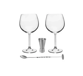 Kit 4 Peças para Gin Bohemia 31x13 cm 58575