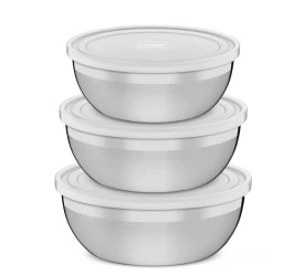 Jogo de Potes 3 Pçs Aço Inox Tramontina Freezinox 64220210
