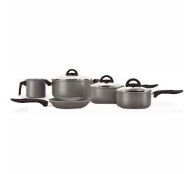 Conjunto de Panelas Brinox 5 Peças Chilli Prata 7014104