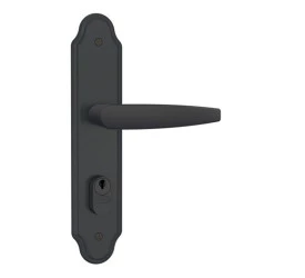 Fechadura Stam 803/33 Espelho Externa Preto Fosco 