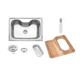 Cuba Tramontina Sobrepor em Aço Inox Morgana 93806/102