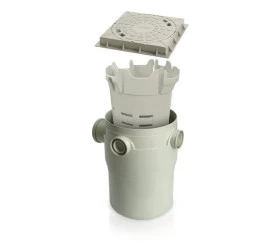 Caixa de Gordura Amanco com Tampa e Cesto de Limpeza 21524