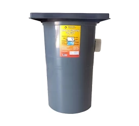 Caixa De Gordura Brec C/Cesto 300x500mm 2 Furos 18 Lt 01441