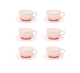 CONJUNTO DE CHA OXFORD MILENIAL ROSA 12PCS AY12-5501
