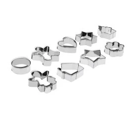 Conjunto de Cortadores para Biscoito Glacê Brinox 3502308