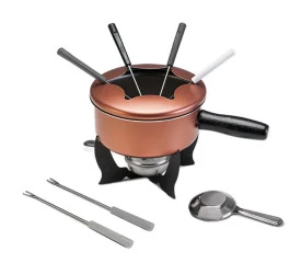 Conjunto para Fondue 10 Peças Brinox Cobre 125411