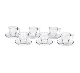 Conjunto de Xícaras com Pires para Café Haus 70ml 57716/111